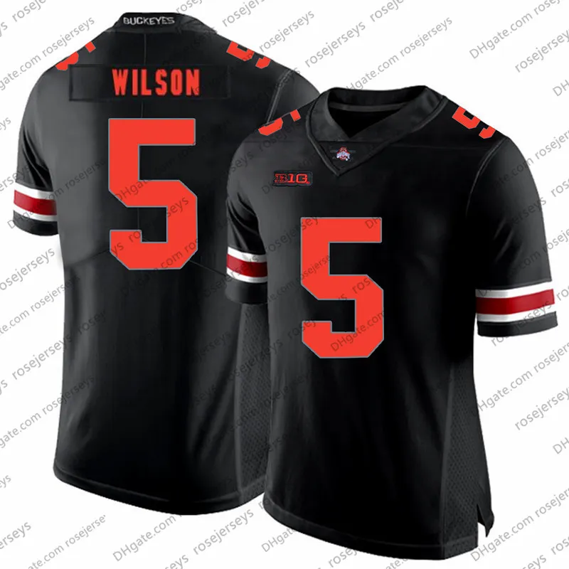 Ohio state handstamped black jersey 2019