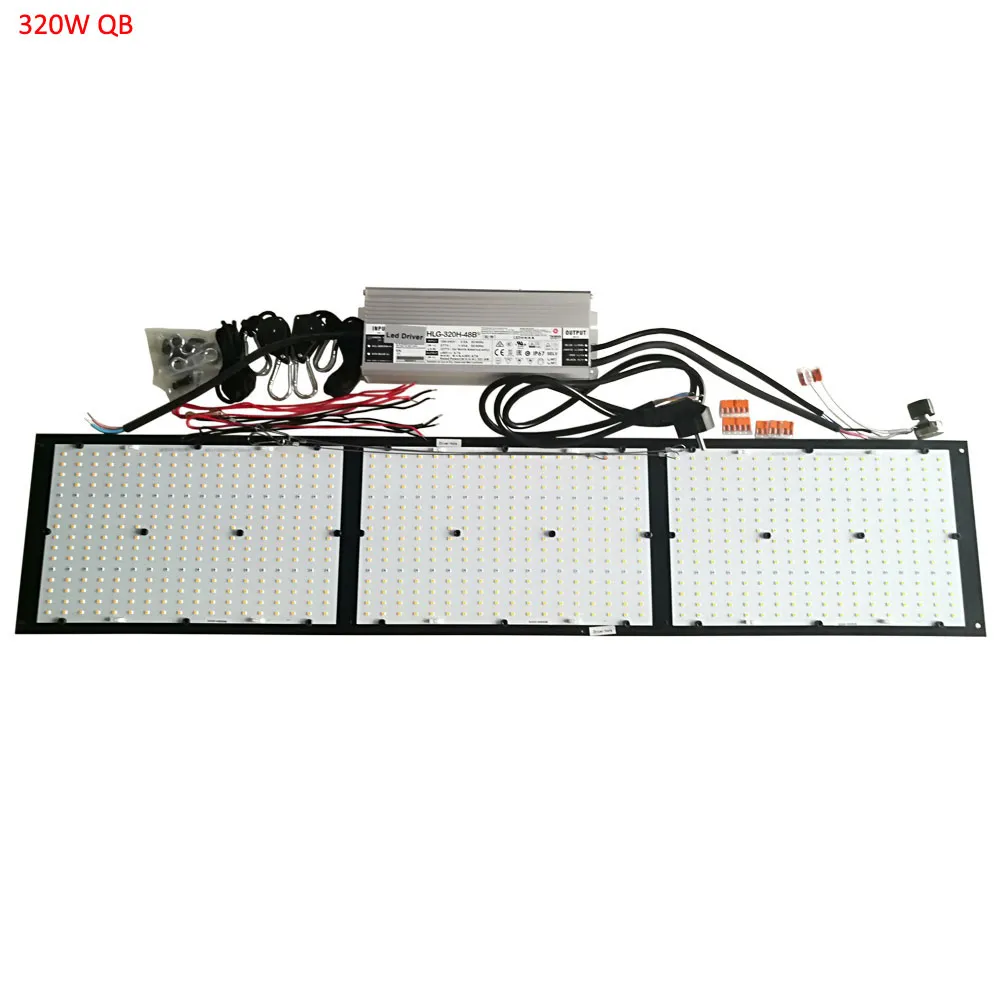 320 W Samsung V2 LM301B DIY LED Grow Light 3000K 3500K 4000k Deski Mix Deep Red 660nm