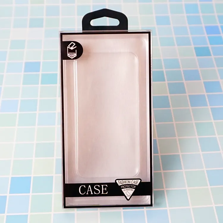 Universal Blister PVC Box Retail Packaging Box Custom Logo