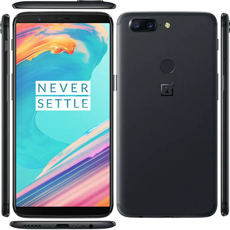 원래 OnePlus 5T 4G LTE 휴대 전화 6GB RAM 64GB ROM Snapdragon 835 Octa Core Android 6.01