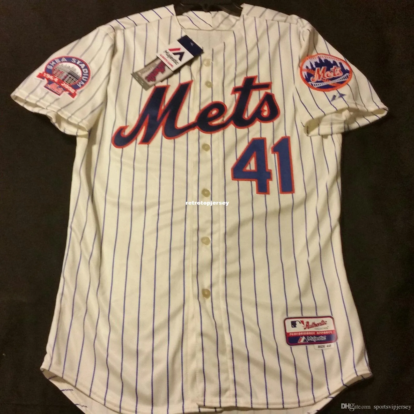 Big And Tall Blank Baseball Jerseys Cheap Majestic NEW YORK 41