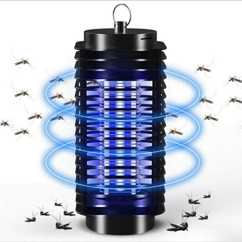 110 V / 220 V LED elettrico portatile Mosquito Insect Killer Lamp Fly Bug Repellent Anti Mosquito UV Night Light Trap EU US Plug DBC BH3672