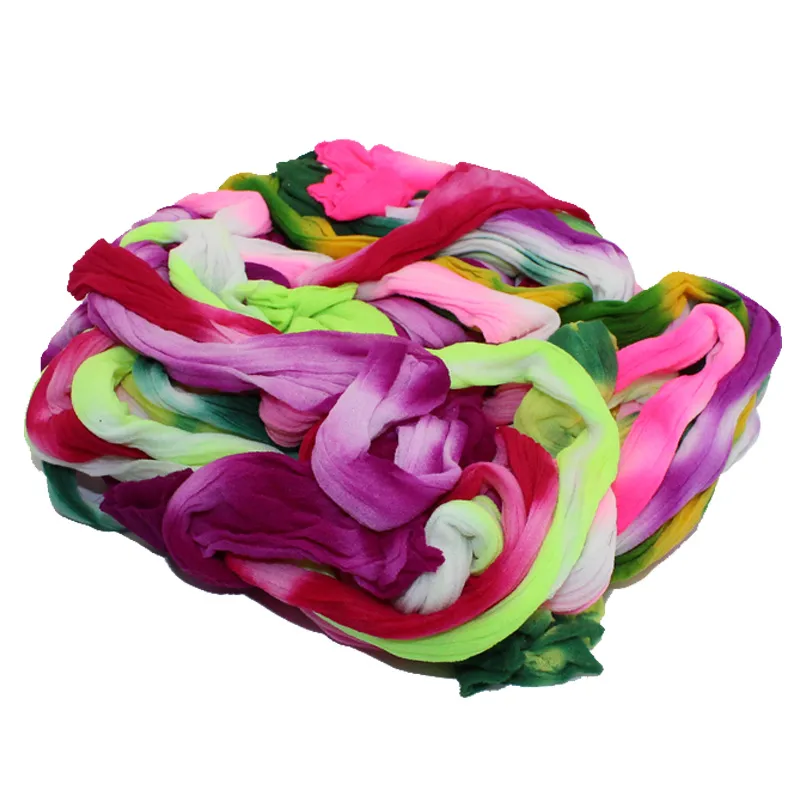 10 sztuk Multicolor 10 Dwuosobowy Kolory Dekoracji Nylon Kwiat Pończochy Making Akcesoria