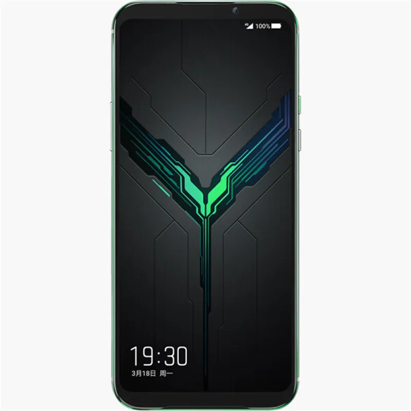 Оригинал Xiaomi Black Shark 2 4G LTE сотового телефона Gaming 8GB RAM 128GB 256GB ROM Snapdragon 855 окт ядра 6,39 дюйма 48MP Face ID Мобильный телефон