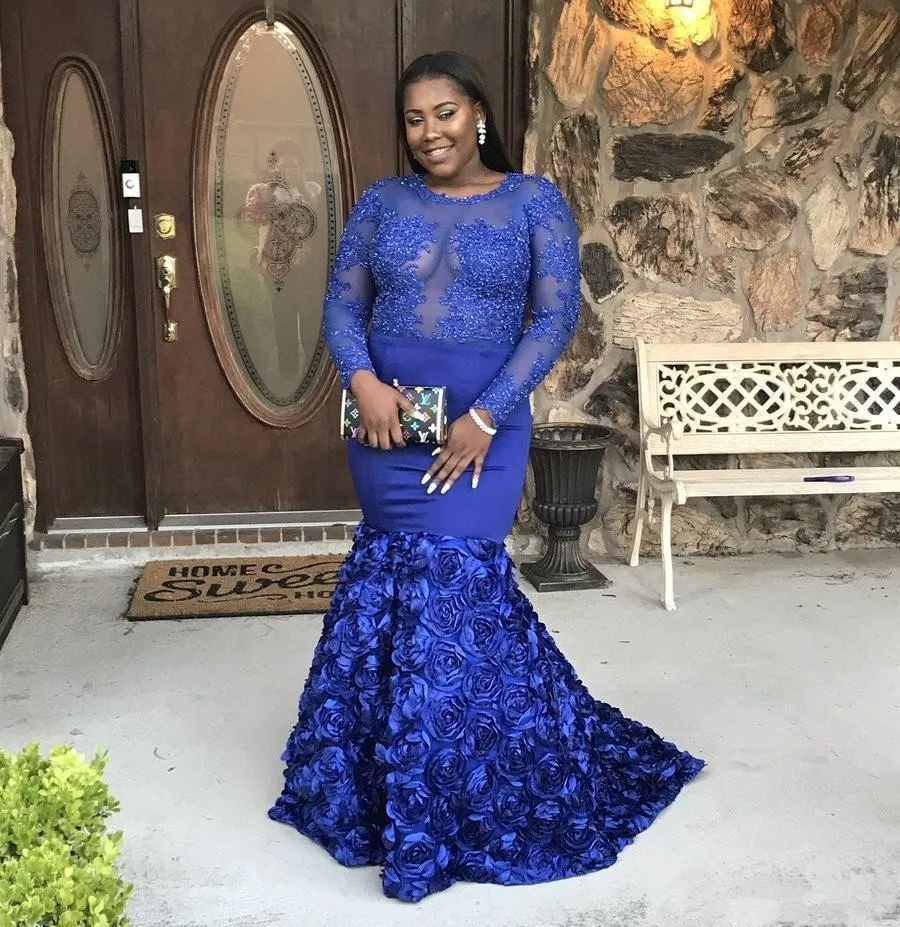 Royal blue cocktail hotsell dress plus size