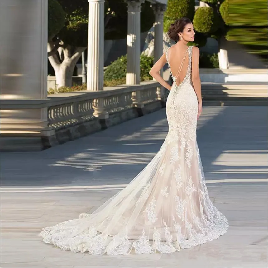 Vestidos de sirena elegantes cheap