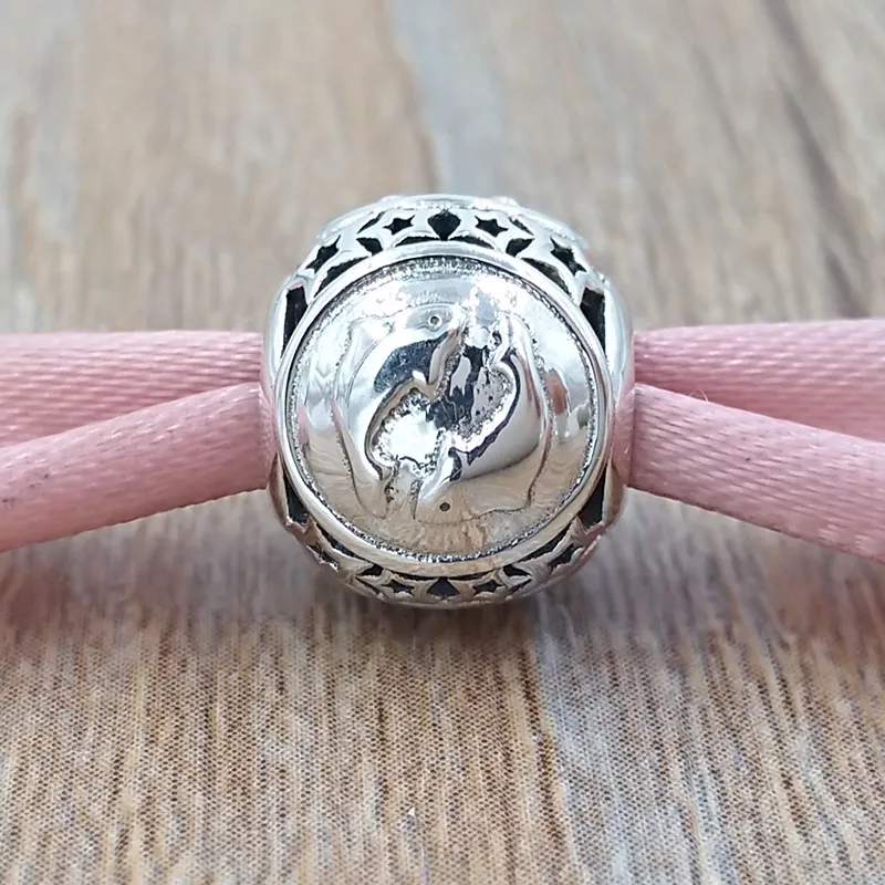 Andy Jewel 925 STERLING Gümüş Boncuklar Balık Yıldız İşareti Takımları Avrupa Pandora Tarzı Takı Bilezikler Kolye 791935