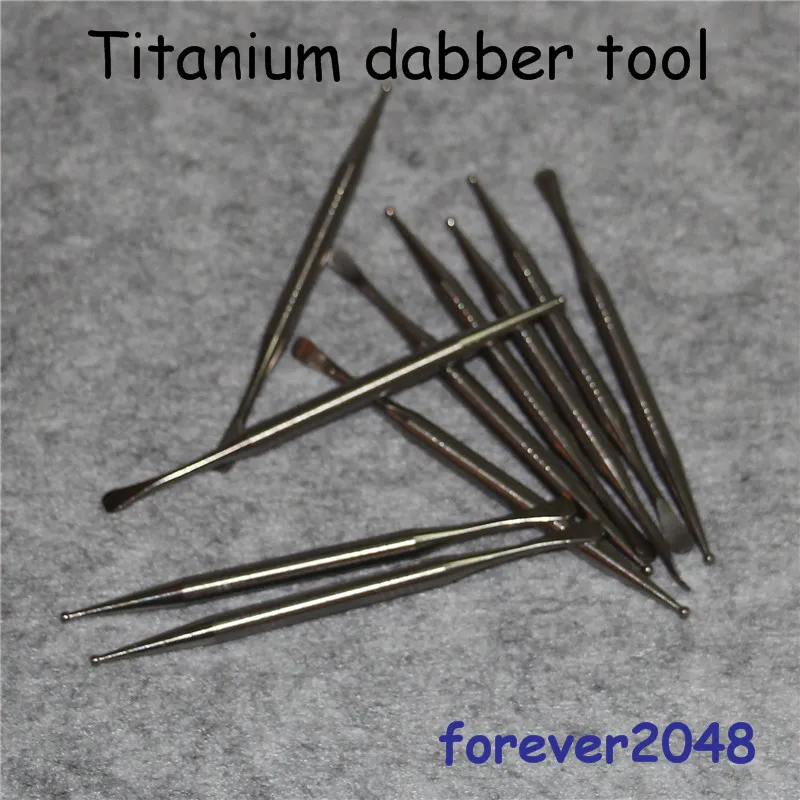 Tool de dabber de cera para fumantes Vax Atomizer Ti dab ferramenta titânio unhas dabbers para silicone hand cuba água bong