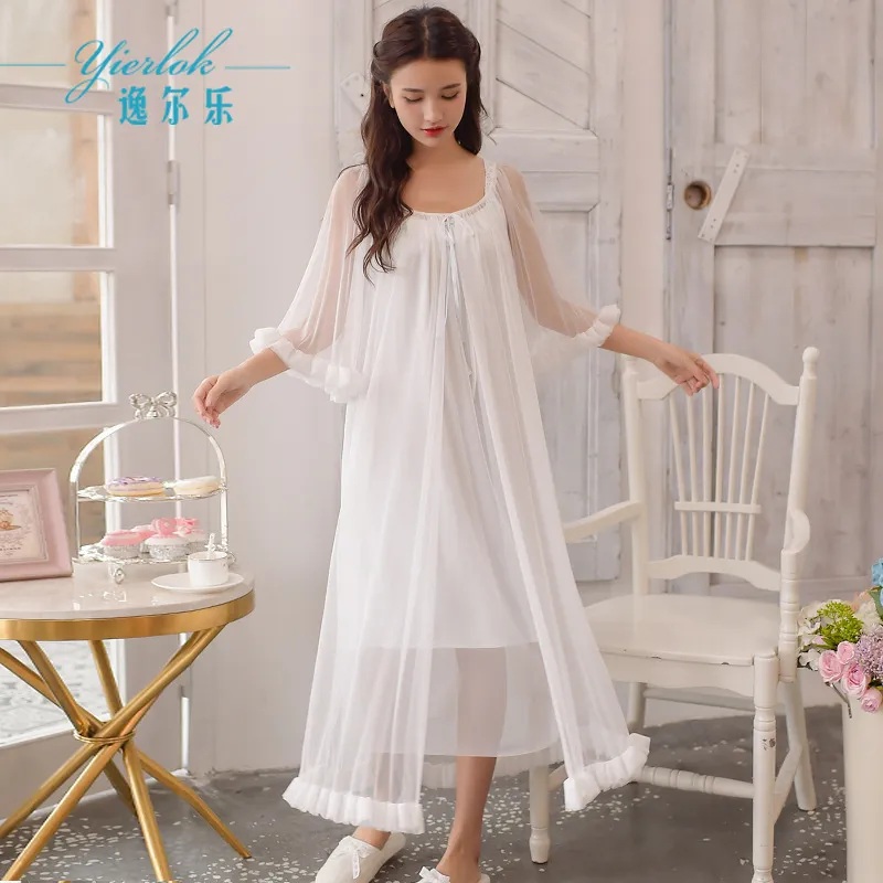 White clearance sleepwear gown
