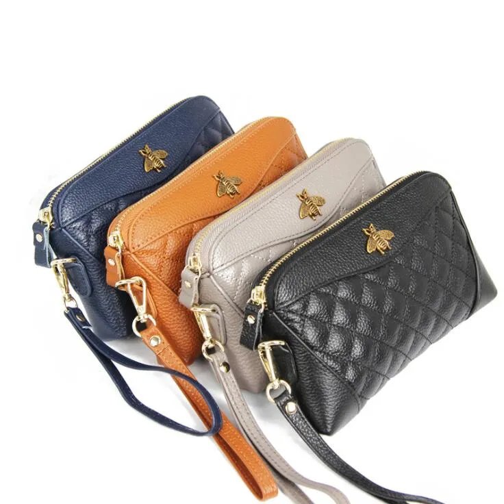 2019 Women wallet Standard Wallets Wallets Soft cowhide Women billfold Zero purse Small Wallets Card bag Wholesale Long Genuine leather D209