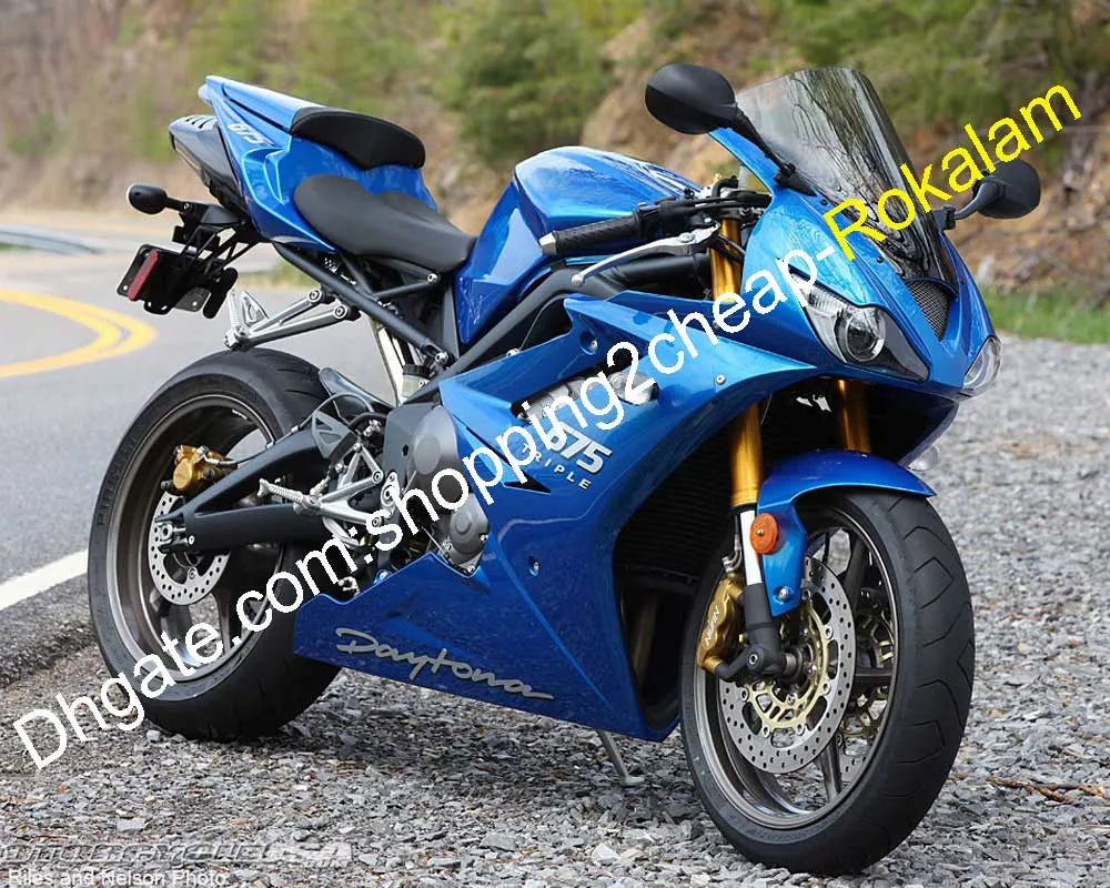 Injection Molded Motorcycle Fairing Kit For Triumph Daytona 675 2024 2008 Blue From Shopping2cheap 383.83 DHgate.Com