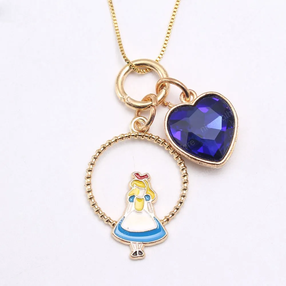Disney Disney Jewelry Collier pour femme avec chaîne de 45,7 cm L