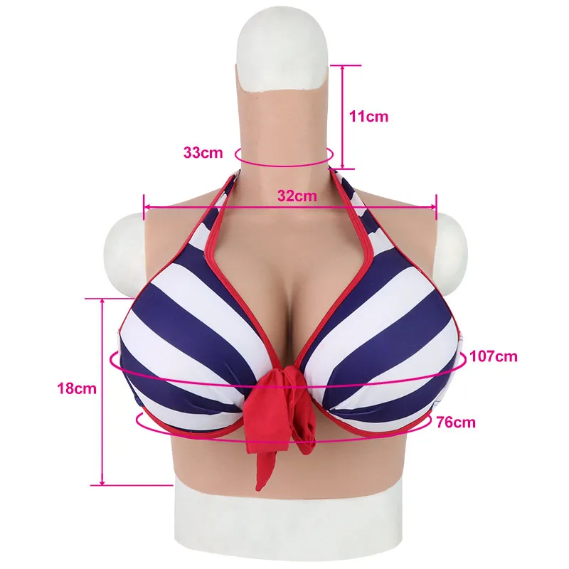 Artificial Silicone Fake Breast Form Roanyer Transgender