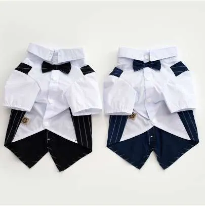 Formal Dog Clothing For Dogs Puppy Pet Clothes Male Dog Wedding