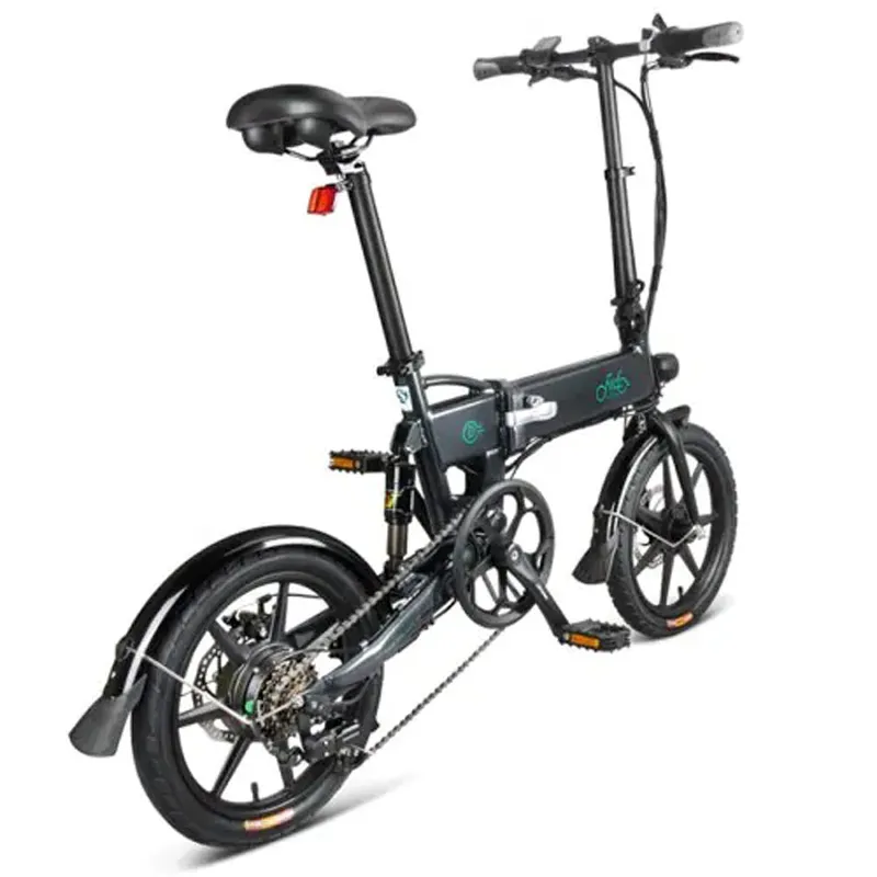 Fahrrad FIIDO D2 D2S Schaltversion 36V 7 8Ah 250W 16 Zoll Klappmoped Elektrofahrrad 25km h Max 50KM Elektrofahrrad Youpin inklusive Mehrwertsteuer EU