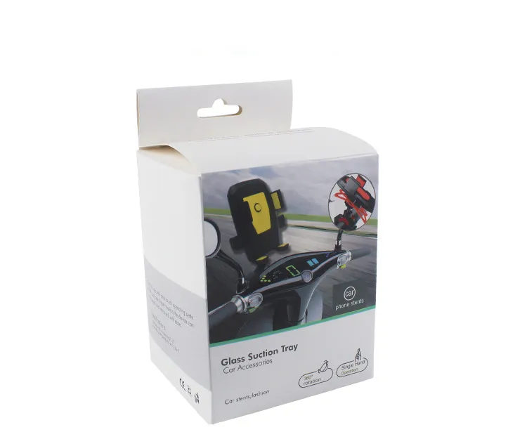 Custodia bicicletta portabiciclette in colori misti telefono cellulare Supporto da viaggio accessorio universale Supporto in plastica con rotazione di 360 gradi cellulare