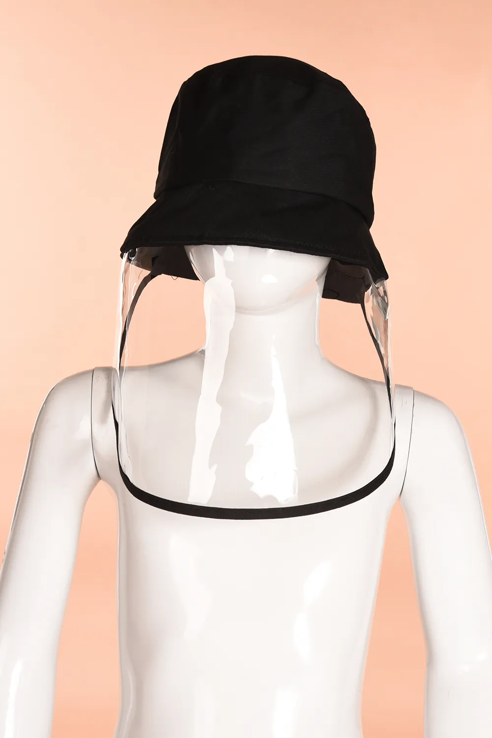 Nieuwe veiligheid anti stof beschermende masker zwarte dekking met hoed anti speeksel anti stofafdekking vol gezicht ogen bescherming masker