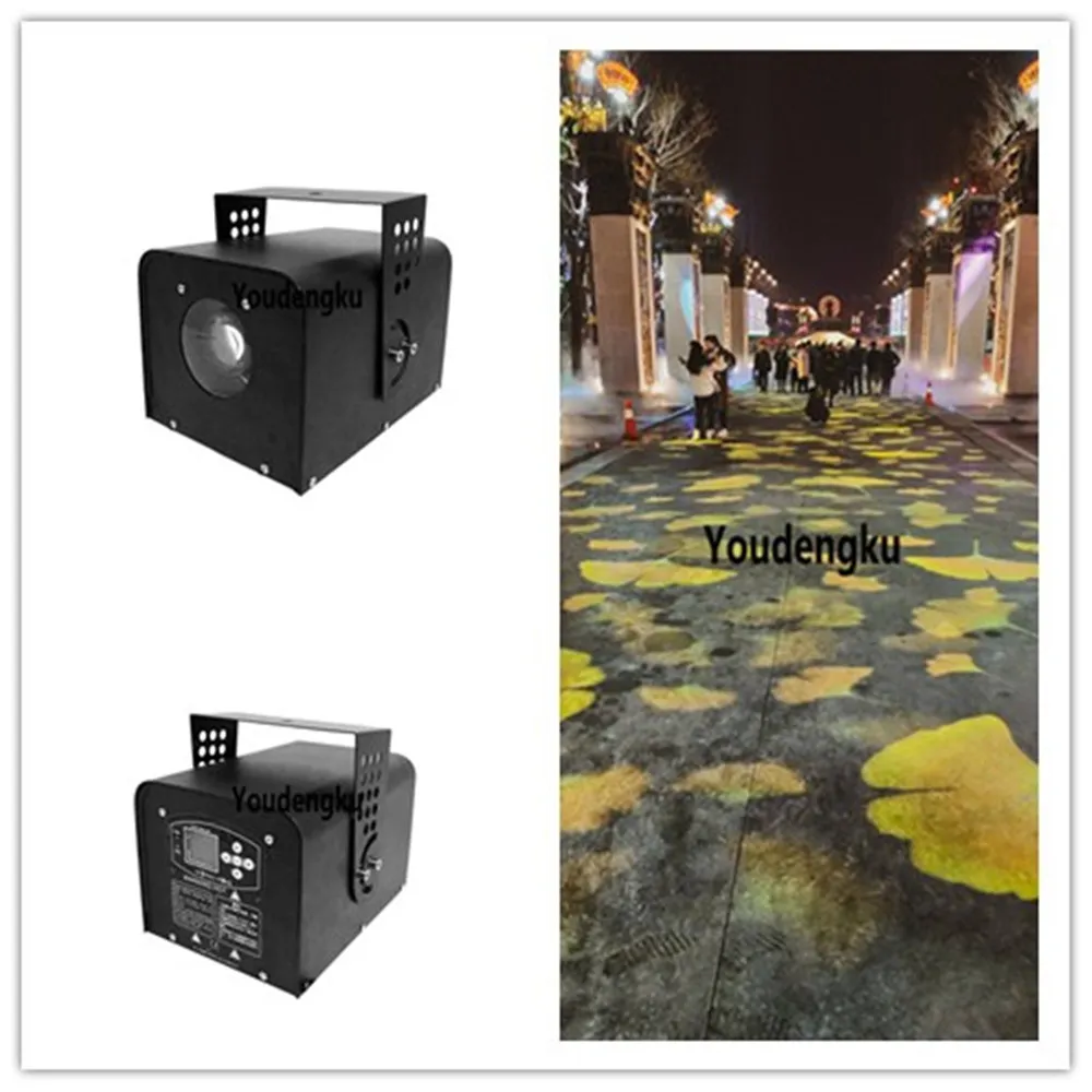 2 pièces Pro lumière personnalisée 100 W extérieur logo LED motif projecteur lumière étanche 100 W LED gobo lumière