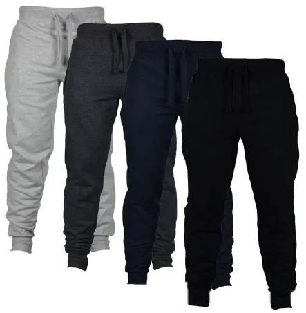 Pantaloni da jogging sportivi casual Pantaloni chino Pantaloni skinny tinta unita Pantaloni sportivi traspiranti Vita elastica Moda Uomo Pantaloni lunghi Abbigliamento