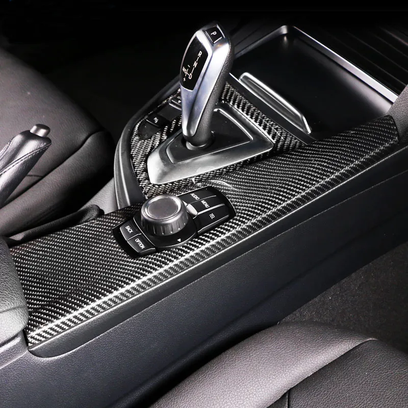 Carbon Fiber Inner Gear Shift Box Cover Trim Interior Stall Decoration  Decorative Sticker For BMW 3 4 Series 3GT F30 F31 F32 F34 F36 2013 19 From  Lewis99, $12.23