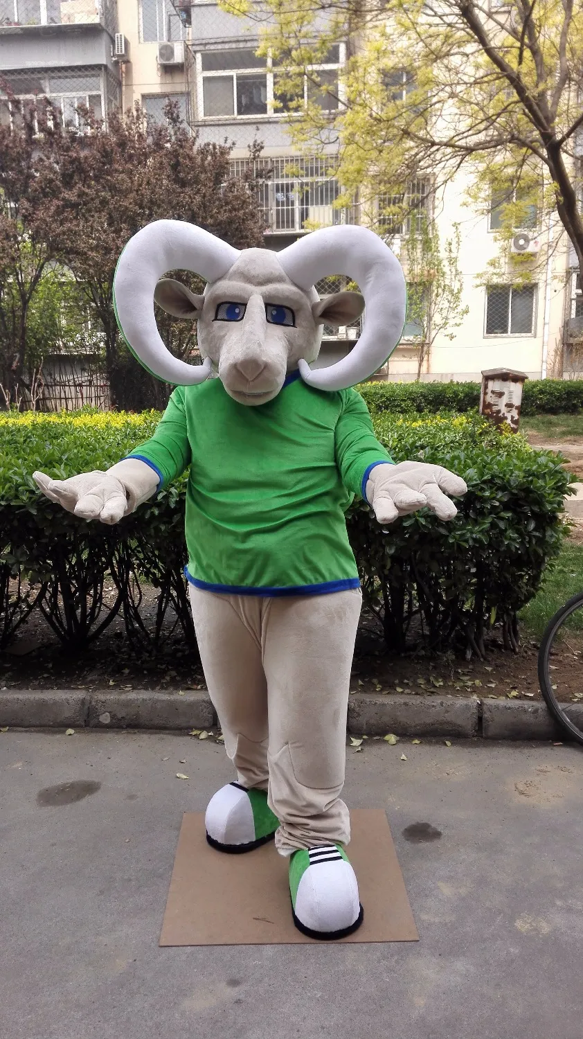 Halloween Bighorn Mascot Costume Cartoon Ram Sheep... From Crazyshoppingstreet, $253.81 | DHgate.Com Halloween Bighorn Mascot Costume Cartoon Ram Sheep... From Crazyshoppingstreet, $253.81 | DHgate.Com