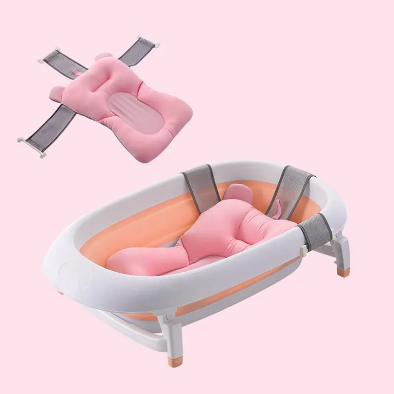 0-3 anni cuscino da gioco per bambini tappetino per girasole neonato  lavello da fiore vasca da bagno pieghevole cuscino per sedile da bagno  girasole
