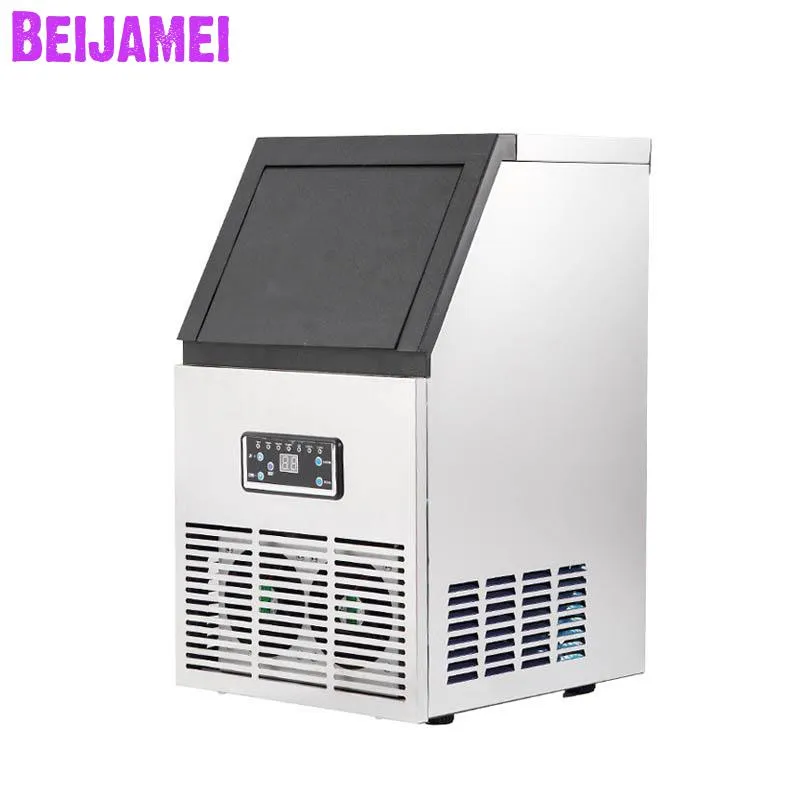 Beijamei Ice Elétrico Fazendo Máquina 40KG / 50KG / 60KG por dia Comercial Ice Cube Máquinas Máquinas