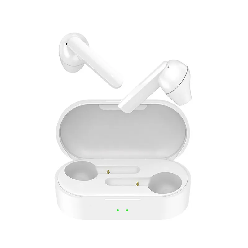QCY T3 TWS Bezprzewodowe słuchawki Bluetooth V5.0 Odciski palców Dotyk 3d Stereo z słuchawkami podwójnym mikrofonami