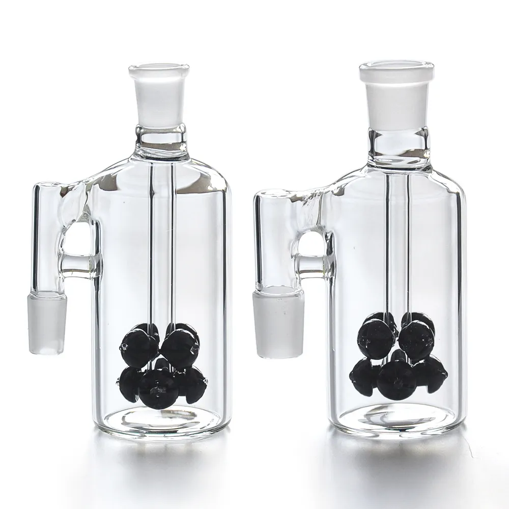 Thick Glass Ash Catcher with 14.4mm 18.8mm Joint for water pipe glass bong dab oil rig glass pipe smoke accessory