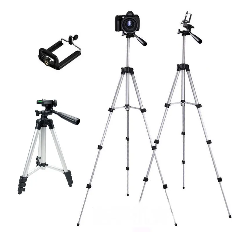 Tripods Mobile Phone Aluminum Alloy Night Fishing Light Telescope Camera Tripod Photography Universal Micro Single Bracket