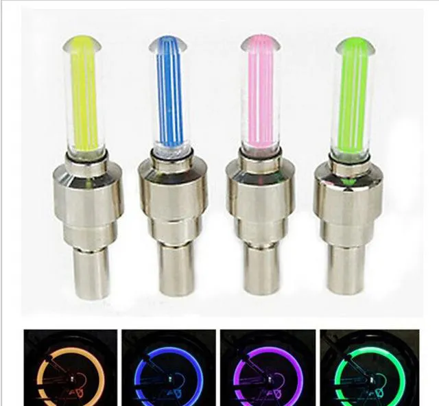 Save Big on Bulk Valve Cap Lights Bicycle 500pcs Firefly Spoke LED Wheel  Valve Stem Caps Neon Tire Lights For Bike, Bicycle, Car, Motorcycle  Colorful