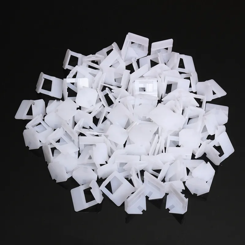 Freeshipping Pinces + 300 Pcs Clips + 100 Pcs Cales Système De Nivellement De Carreaux Nivellement Entretoise Au Céramique Sol Pinces Locator Insert Installati