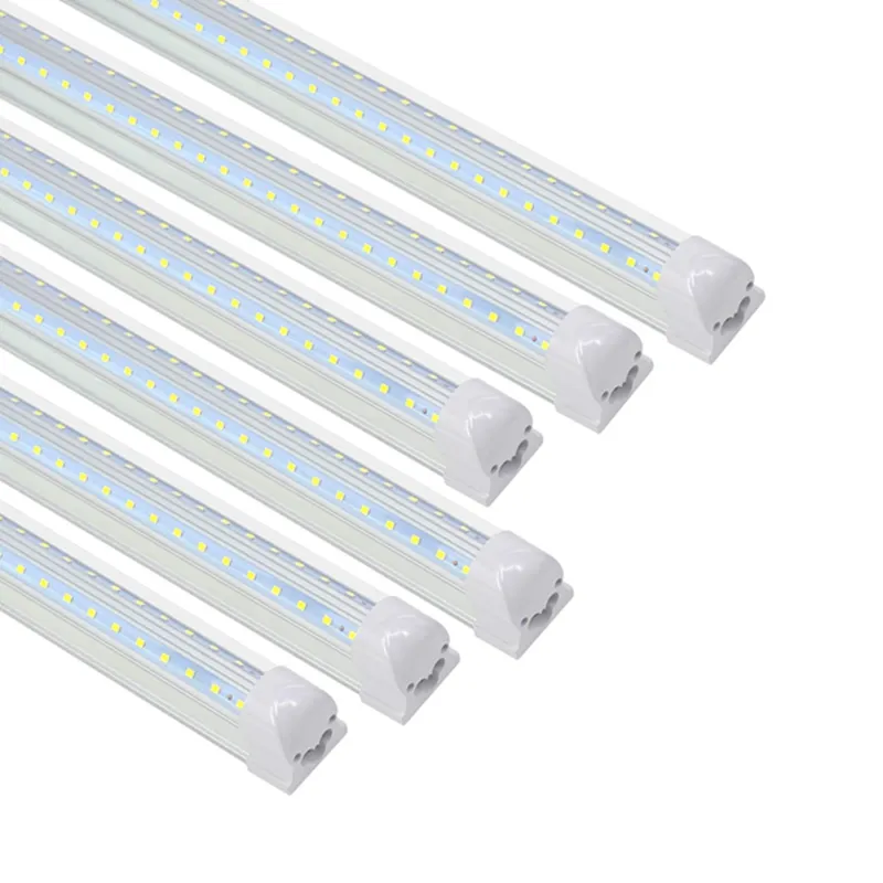 LED T8 Integrado Integrado Acessório único 4ft 28W 2800lm 5000k Daylight White Utility LED LUZ