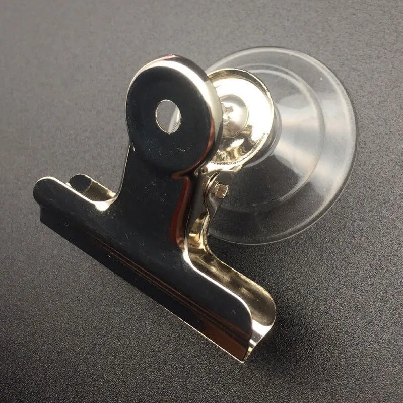 Snapklik.co : 12 Pieces Suction Cup Clips Round Seaweed Clip For