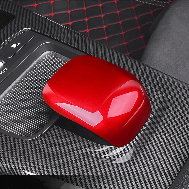 ABS Carbon Faser Auto Schaltknauf Abdeckung Handbremse Aufkleber
