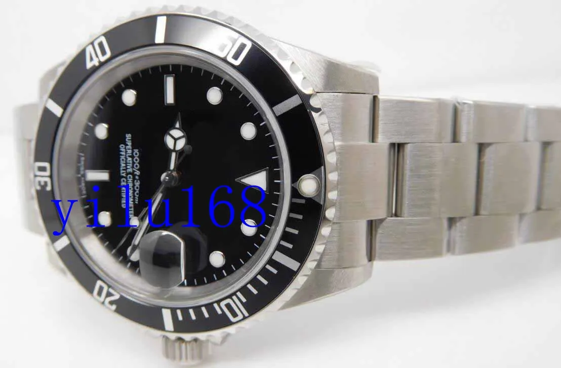 メンズ 人気アイテム ヴィンテージ メンズ自動 ETA 2813 アンティーク グリーン ブラック 合金ベゼル スチール 50 周年記念 16610LV BP ファクトリー ダイブ腕時計