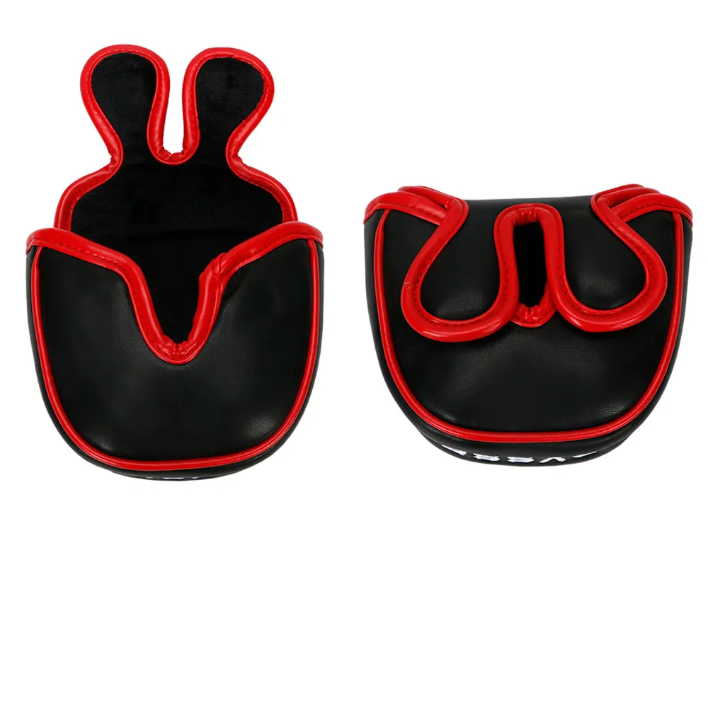 Golf Mallet Putter Cover Club Headcover Closure For Center