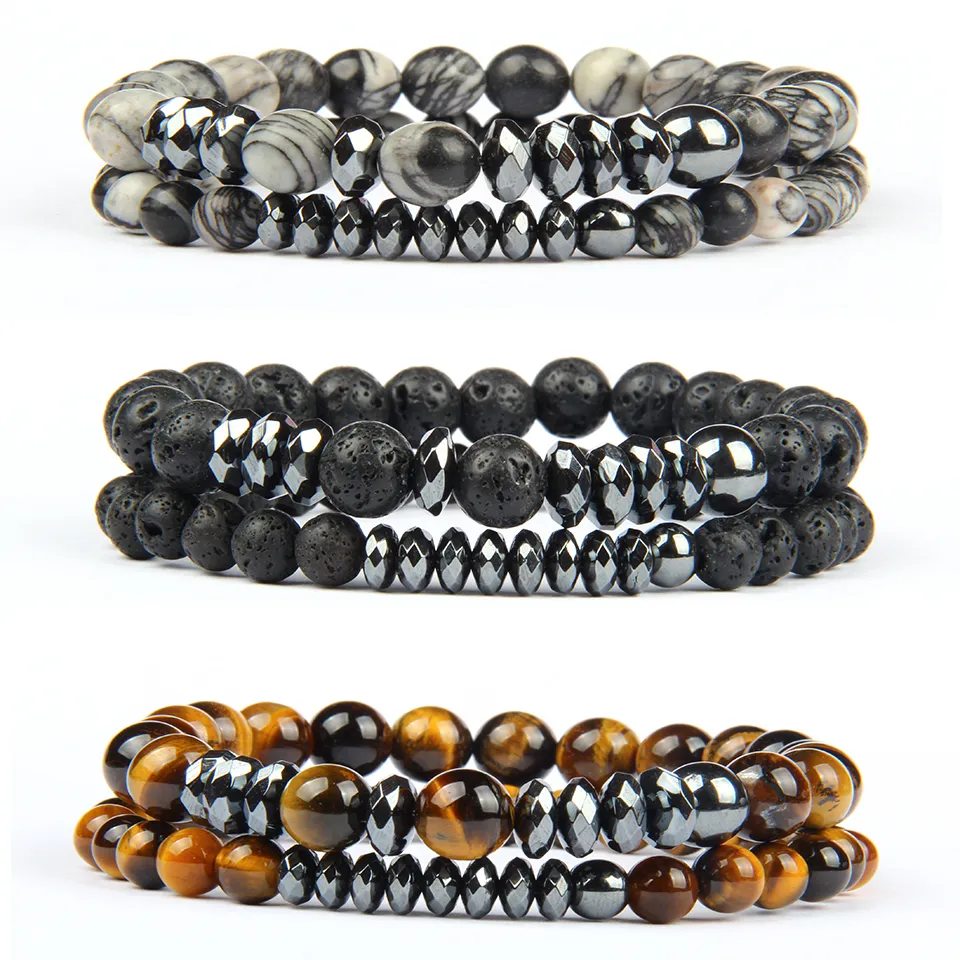 Men's Beaded Bracelets - Why Black is such a popular colour - Ephori London  - Luxury custom natural stone beaded bracelets