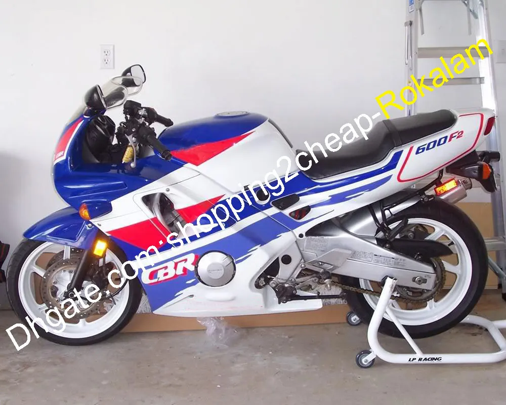 CBR 600F2 Kit carena carrozzeria F2 per Honda CBR600 CBR600F2 carenature parti moto rosso bianco blu 1991 1992 1993 1994 CBRF2