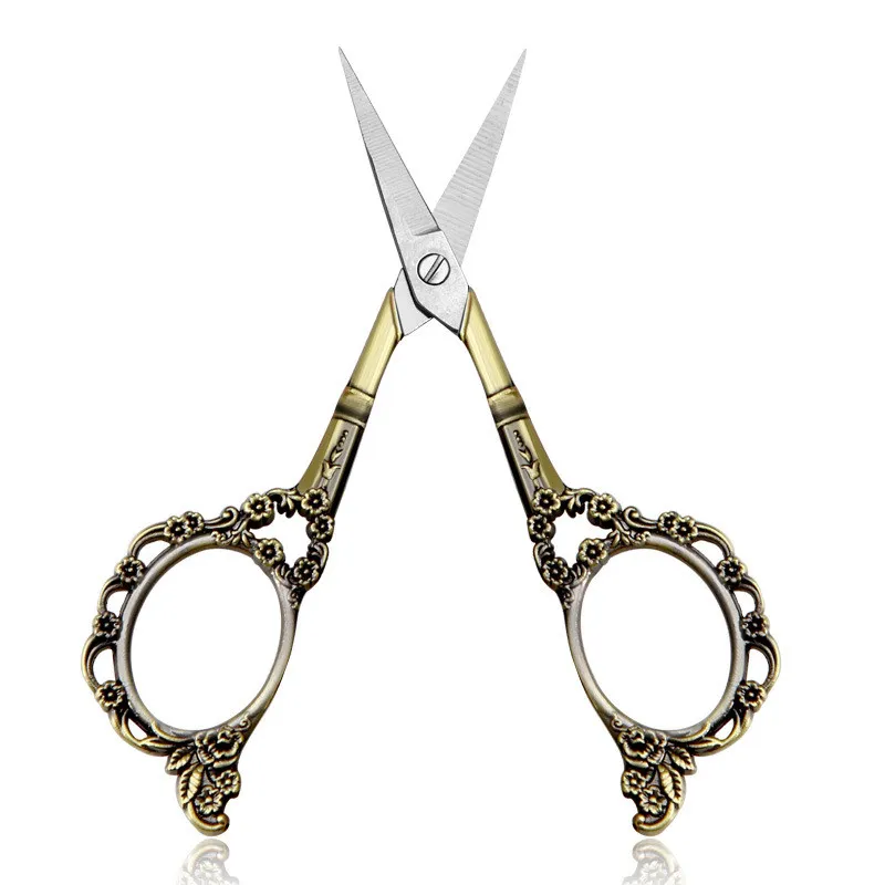 Vintage Floral Pattern Scissors Set Available Seamstress Plum Blossom  Tailor Scissor Antique Sewing Scooter For Fabric Scissors ST7714550111 From  Rgzs, $8.93