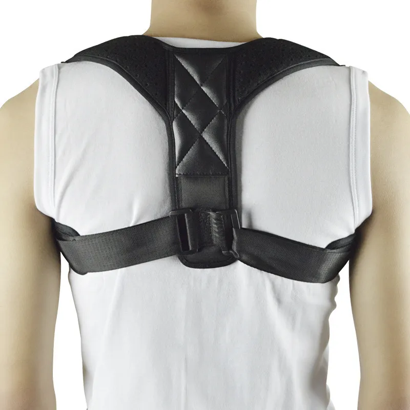 Posture Corrector Clavicle Spine Back Shoulder Lumbar Brace Support Belt Posture Correction Prevents Slouching8923614