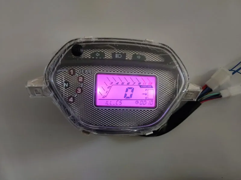 199 Km/h Moto RMP Tachimetro Digitale LCD Contachilometri Contagiri Calibro di Velocità Per Honda CD110 Impermeabile 12 V Accessori Moto