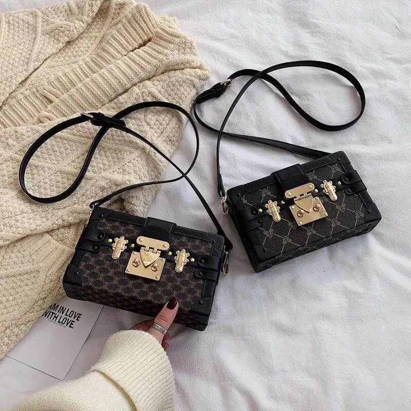 Wholesale Clutch Box Handbags For Women Evening Bags Excellent Quality Leather Purse Fashion Box Brick Messenger Lady Shoulder Bag From 54 42 DHgate