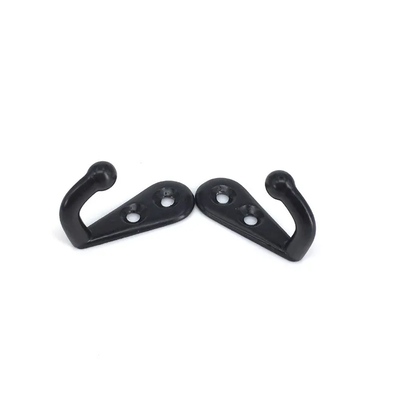 30 Black Metal Cabinet Hooks With Screws Decorative Door Hangers For  Clothes, Hats, Keys, And Bags From Tobbyr, $12.91