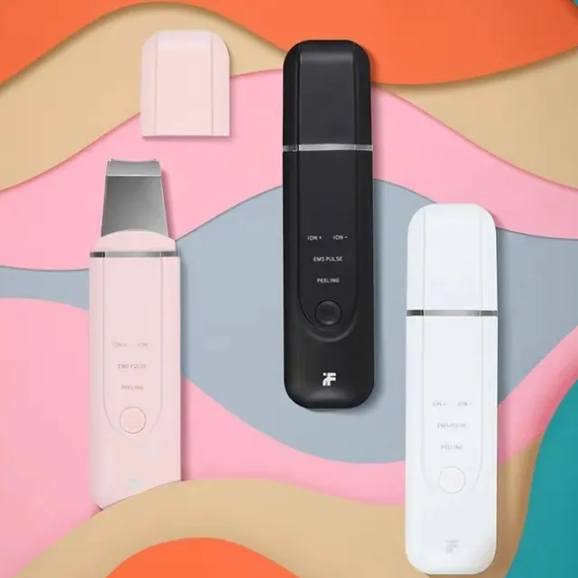 Xiaomi YouPin Inceace Skin Scrubber Ultraljud Jon Rengöring EMS Puls Stimulering Ansiktsport Pore Cleaner Peeling Shovel HIG Frequence Vibrat C1