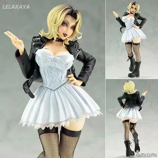 Sexy novia de MX200727 Juego muñeca modelo de Chucky vestido blanco Ver Película de terror Beauty Sexy novia de MX200727 Juego muñeca modelo de Chucky vestido blanco Ver Película de terror Beauty