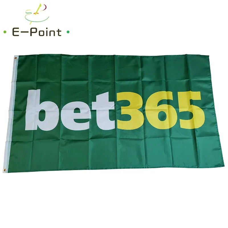 Bet365 Sports Betting Flag 3 * 5ft (90cm * 150cm) Polyester drapeau Bannière décoration volant maison jardin drapeau Cadeaux de fête