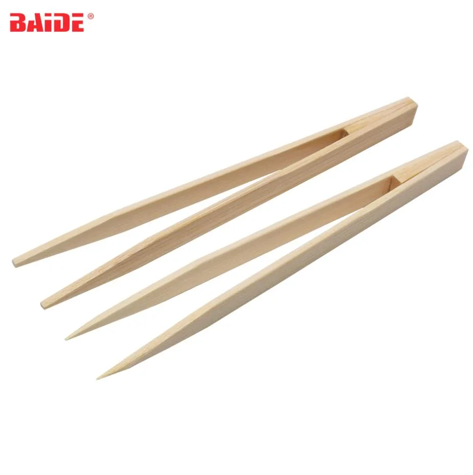 15cm Antistatisk dammfri Cuspidal Bamboo Pincette Straight Head Pincette Nipper Electronics Tool för telefonreparation 1000pcs / lot