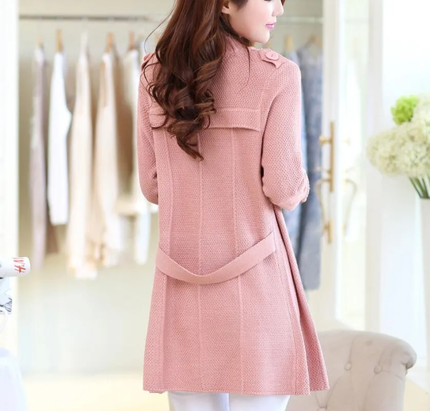 Girl long hot sale sweater coat