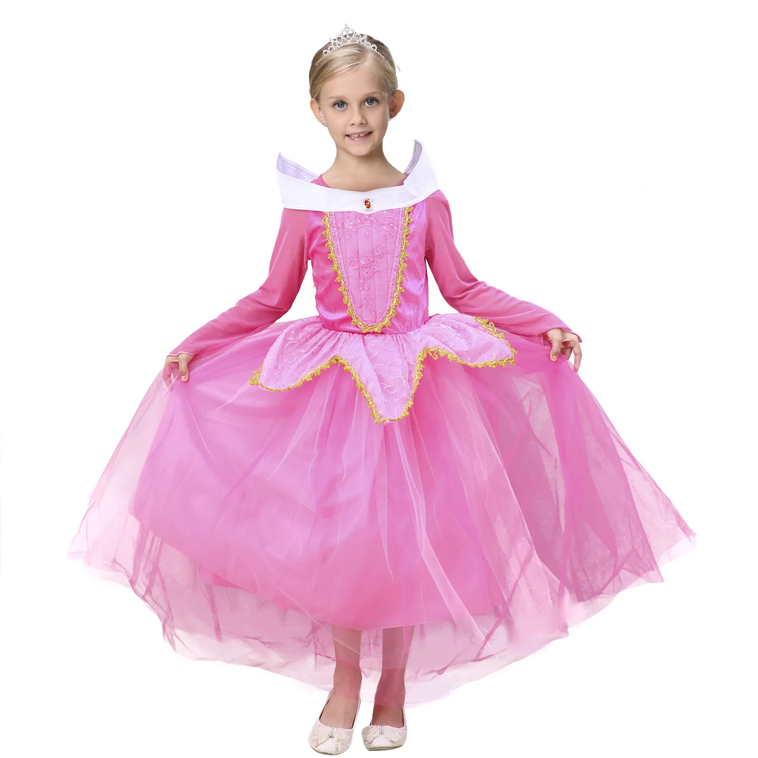 Princess Pink Girls Pageant платья маленькая для девочек платья вечеринка на день рождения 2019 малыш дети детское платье блеск цветок девушка платье для свадьбы